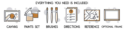 All Our Paint By Number Options Include The Following